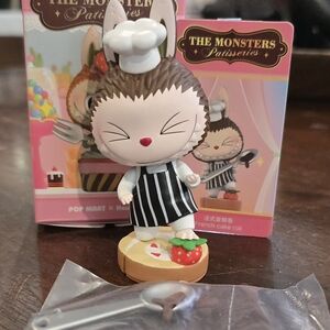 Pop Mart The Monsters Patisseries Action Figure - Black and White